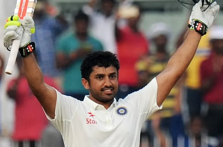  Karun Nair Returns to Team India After 8 Years, Sets World Record for Most Matches Missed