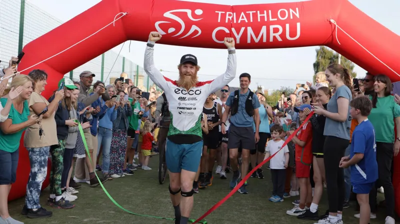  Flintshire Adventurer Sets World Record with 102 Ultra Endurance Triathlons in 102 Days