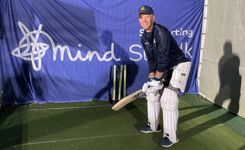  Cricketer Bats for 50 Hours to Break World Record and Support Mental Health