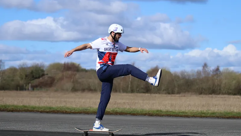  North Yorkshire Skateboarder Aims for Double World Record to Champion Mental Health
