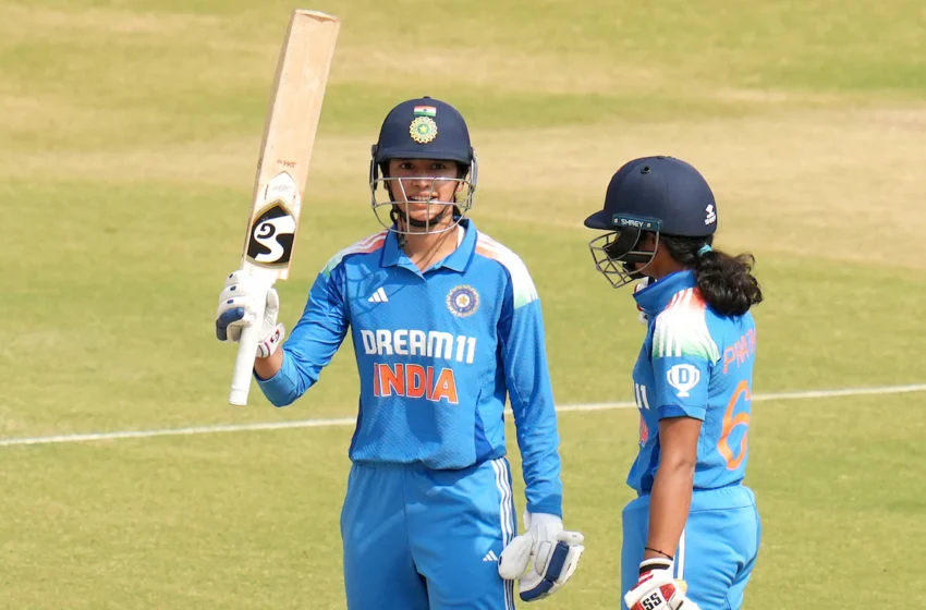  Smriti Mandhana Creates History with Back-to-Back Centuries in One-Day Cricket