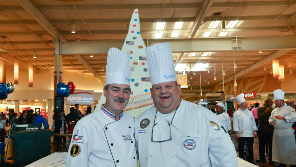  Stratford University Sets World Record for Tallest Cake Pyramid to Honor Veterans