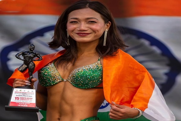  Yajik Hillang Clinches Gold at South Asian Bodybuilding Championships