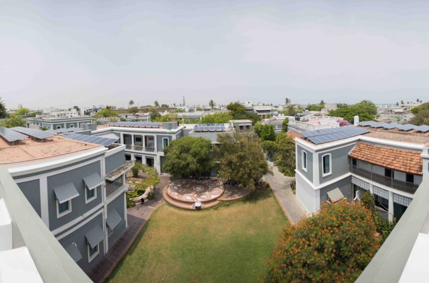 Sri Aurobindo International Centre for Education Becomes India’s First Fully Solar-Powered School