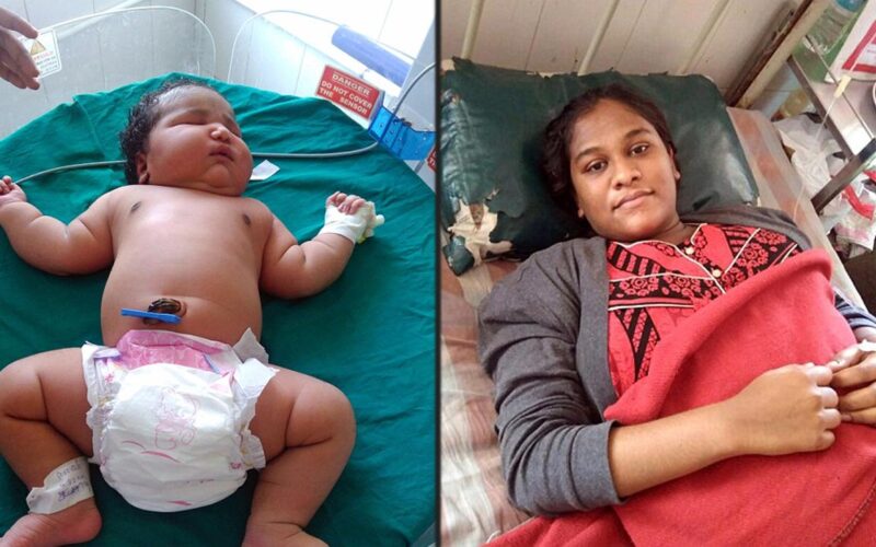  Karnataka Woman Gives Birth to India’s Heaviest Baby at 6.82 kg