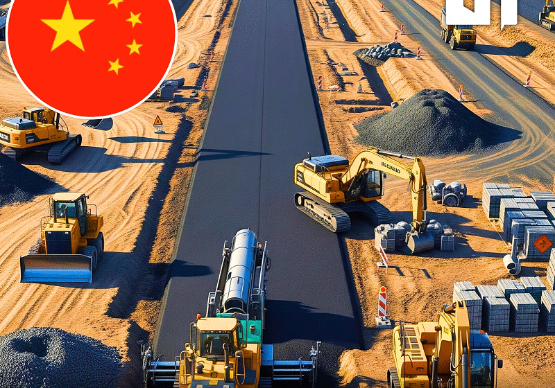  World First: China Constructs 157 km Highway Using Only Robots and AI