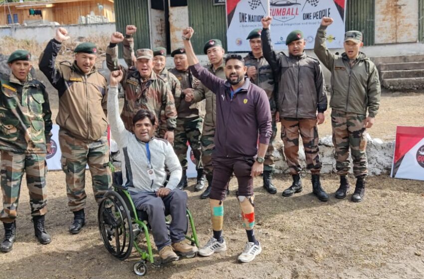  Physically Challenged Duo Sets New Record in National Gumball India 2021 Car Rally