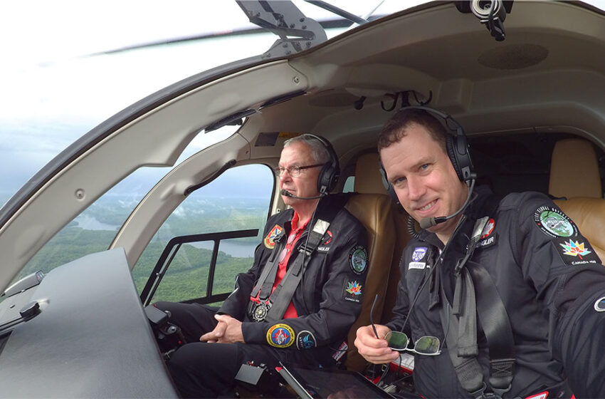  Father-Son Duo Makes History with Record-Breaking Global Helicopter Journey