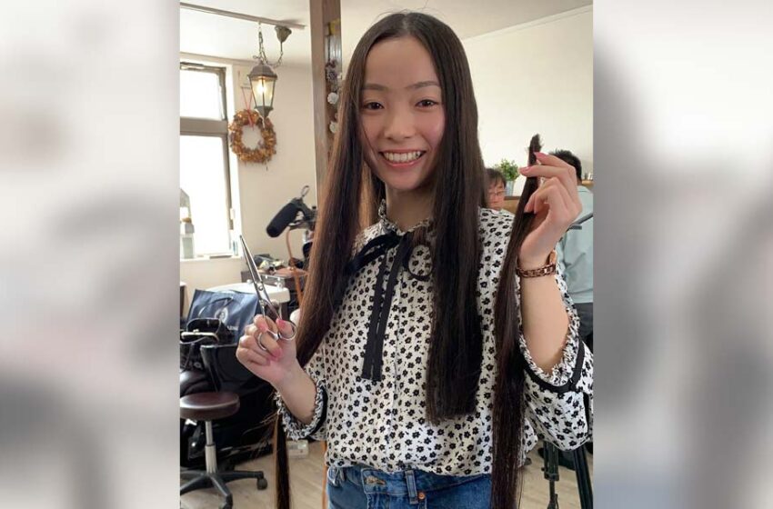  Japanese Teen Keito Sets Record for Longest Hair on a Teenager at 155.5 cm