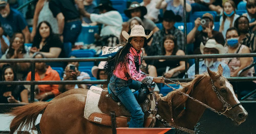  This 11-Year-Old Cowgirl Made History at the First Nationally Televised Black Rodeo