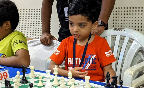  “Anish Sarkar, 3-Year-Old Chess Prodigy, Wins Rashtriya Bal Puraskar in Sports”