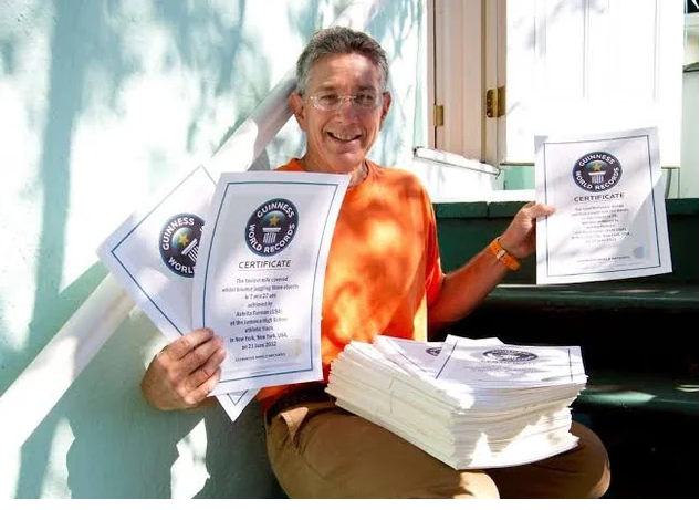  The Unrivalled King of Records: Ashrita Furman Surpasses 700 Guinness World Titles