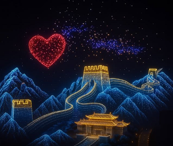  China’s Drone Shows Push Boundaries with Jaw-Dropping Aerial Spectacles