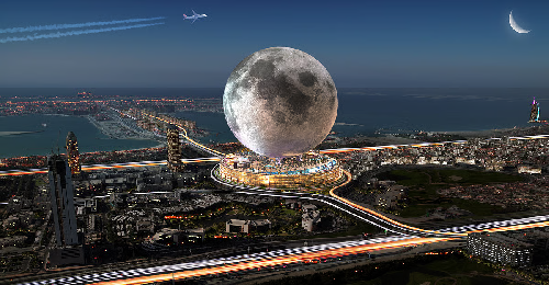  Dubai to Build Moon-Shaped Mega Resort by 2027—Taller Than the Burj Khalifa