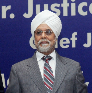  Justice (Retd.) Jagdish Singh Khehar Honoured for Exemplary Service in Public Affairs