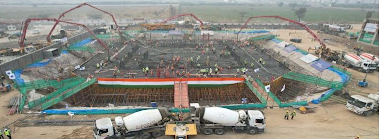  Suroj Buildcon Sets Record with Largest Concrete Pour for VCV Tower in Gujarat