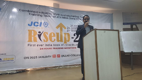  JCI India Zone XXVIII Sets Record with 25-Hour Training Marathon on Youth Empowerment