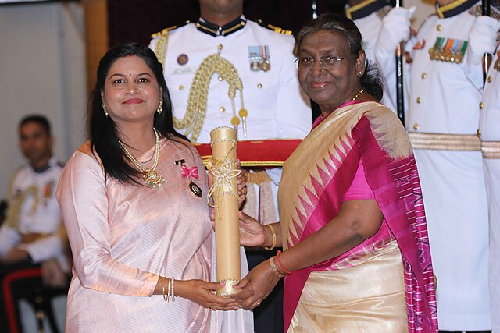  Ms. Purnima Mahato Honoured for Outstanding Contributions to Indian Archery