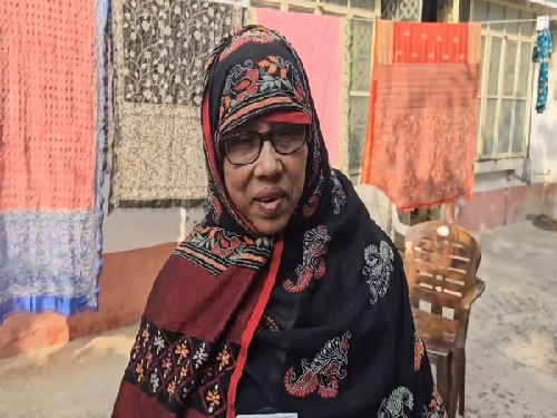 Ms. Takdira Begum Honoured with Padma Shrifor Outstanding Contribution to Folk Art