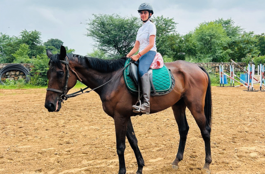  Jaipur’s Manya Shaktawat Sets World Record: Youngest Female Equestrian Rides 50 Hours Non-Stop