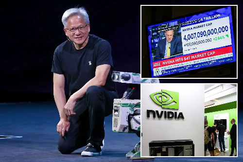  NVIDIA Becomes World’s First Company to Hit $4 Trillion Market Cap