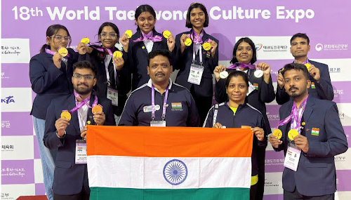 16 Medals at Taekwondo World Championship in South Korea