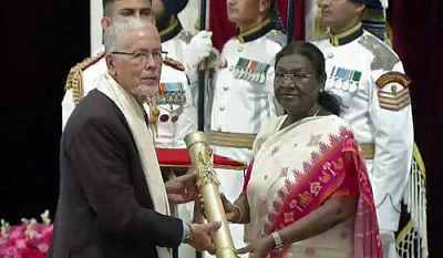  Prof. David R. Syiemlieh Awarded Padma Shri for Contributions to Literature and Education