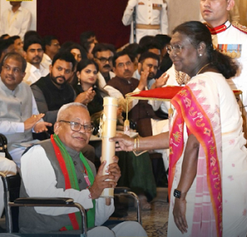  Shri Joynacharan Bathari Honoured with Padma Shri 2025 for Preserving Dimasa Folk Heritage