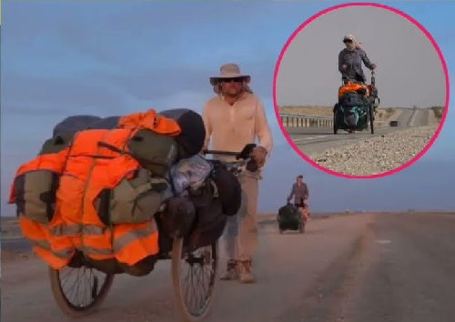  Man on a Mission: 28-Year Global Walk Nears Historic Finish