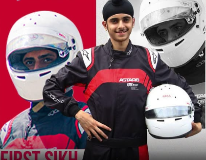  “Yuvraj Sethi Becomes India’s First Sikh Kart Racer at Just 15”