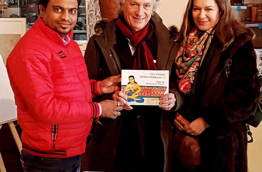  Sujit Das Elevates Assam’s Ancient ‘Puthi Chitra’ to International Acclaim