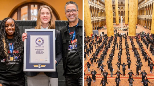  Step Afrika! Sets World Record with Largest Stepping Dance in Washington, D.C.