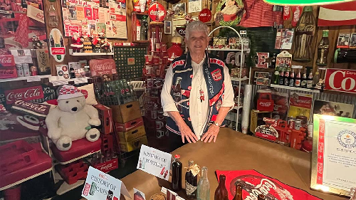  Coca-Cola Superfan Reclaims World Record With 5,623 Memorabilia Items