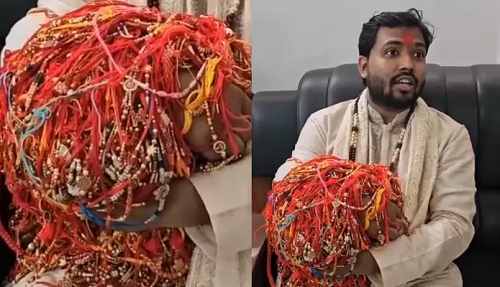  “Khan Sir Sets World Record: 15,000 Rakhis, One Teacher Beyond Religion”