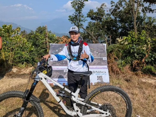  “Anissa Lamare Becomes India’s First Woman Downhill Mountain Biker”