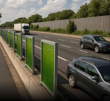  Singapore’s Highways Get a Green Upgrade with Vertical Algae Panels