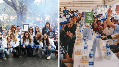 Colombian Dairy Brand Alpina Sets World Record with Largest Cheese Tasting Event