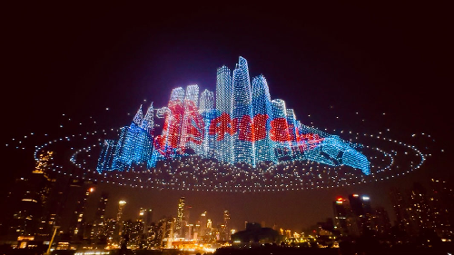  Spectacular Drone Show in China Sets World Record with 11,787 Drones