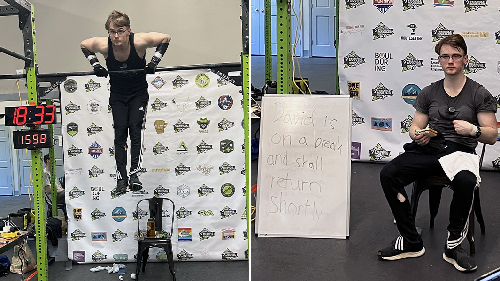  “Quantum Physics Student Smashes World Record With 2,002 Muscle-Ups for Veterans”