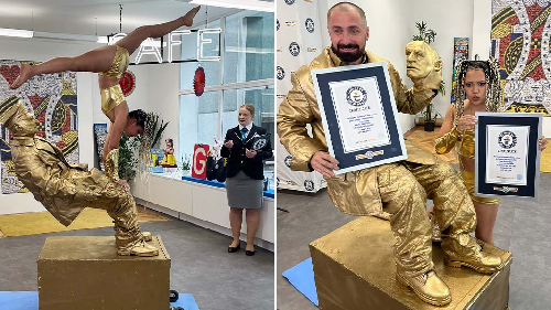  Viral Duo Liberty Barros & Valentin Ursu Turn Instagram Fame Into Guinness World Record
