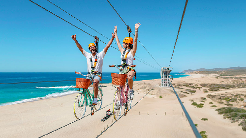 World’s Longest Bicycle Zip Wire Unveiled in Cabo San Lucas