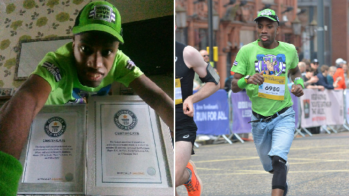  John Cena Superfan Smashes Marathon Records in Wrestling Gear