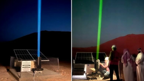  Saudi Arabia Deploys Solar-Powered Laser Beacons to Aid Lost Travelers