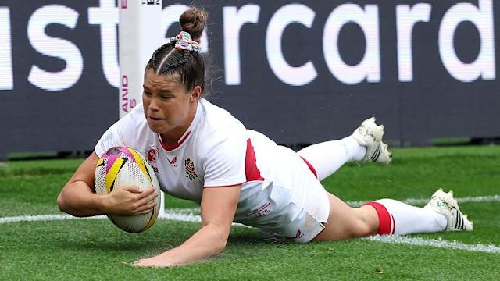 “Jess Breach Hat-Trick Powers England to Record Women’s Rugby World Cup Win Over Samoa”