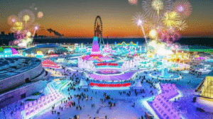 China’s $100 Million Ice City: A Winter Wonderland That Disappears in Just Two Months