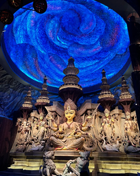  Chetla Agrani Creates Jaw-Dropping “Samudra Manthan” from 3 Crore Rudraksha Beads