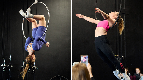  Australian Circus Performer Charli Meath Breaks Two Aerial Hoop World Records
