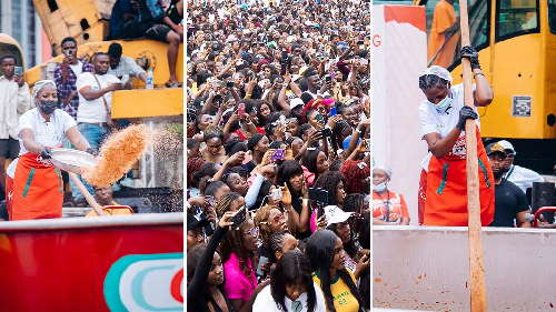  Hilda Baci Breaks Record Again with World’s Largest Serving of Nigerian Jollof Rice