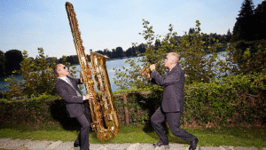 Giant Saxophone Sets Record, Taller Than World’s Tallest Man and Sounds Like a Ship’s Horn