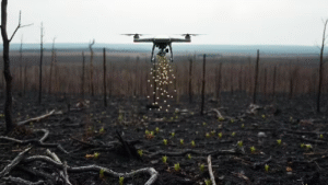 India Harnesses Drones to Plant Millions of Seed Balls, Accelerating Forest Revival